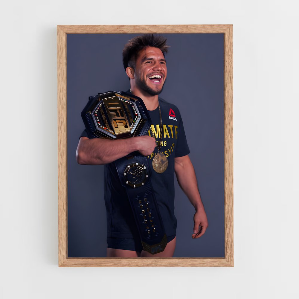 Poster Henry cejudo WWE – affiche MMA (vue 4)